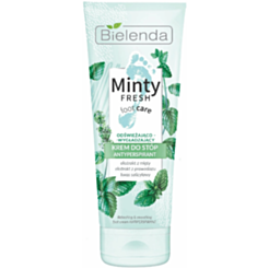 Ayaq kremi və antiperspirant Bielenda Minty Fresh təravətləndirici 100 ml