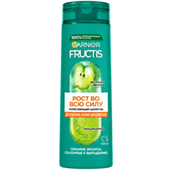 Şampun Garnier Fructis tökülməyə meyilli və zəifləmiş saçlar üçün alma 400 ml