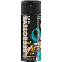 Sprey Dezodorant Kişilər Üçün Effective Chaos 150 ml