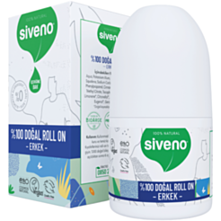 Roll On Dezodorant Kişilər Üçün Siveno Natural 50 ml