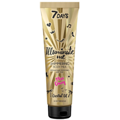 Bədən Üçün Süd 7 Days Miss Crazy Parıldadıcı 150 ml