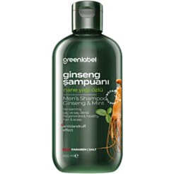 Şampun Greenlabel Kəpək Və Saç Tökülməsinə Qarşı 400 ml