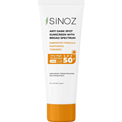 Günəşdən Qoruyucu Krem Sinoz Ləkələrə Qarşı Spf 50+ 50 ml