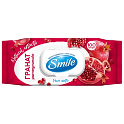 Nəm Salfet Smile Nar 100 ədəd
