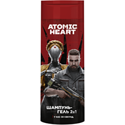 Kişi Üçün Şampun Atomic Heart Təravətləndirici 400 ml