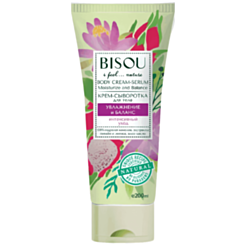 Bədən üçün krem-zərdab Bisou I Feel Nature nəmləndirici və balanslaşdırıcı 200 ml