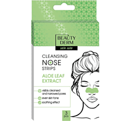 Stiker Qara Nöqtələri Təmizləyici Beautyderm Aloe Vera 3 ədəd