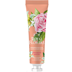 Əl üçün krem-yağ Royal Flowers intensiv qidalandırma və nəmləndirmə 24 ml
