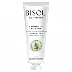 Əl kremi parıldadıcı və nəmləndirici Bisou Therapie çətənə yağı 60 ml
