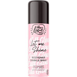 Bədən və saç spreyi şimmerli Bisou Monolove Bio 125 ml