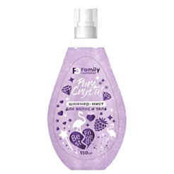 Bədən Üçün Şimmer Mist Family Cosmetics Pure Crystal 150 ml