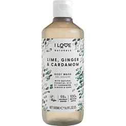 Duş Geli I Love Naturals Laym Zəncəfil Və Kardamon 500 ml