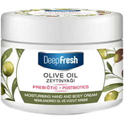 Bədən Və Əl Üçün Nəmləndirici Krem Deep Fresh Zeytun 250 ml