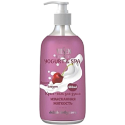 Duş Üçün Krem-Gel Vilsen Yogurt & Spa Albalı Yumşaldıcı 650 ml