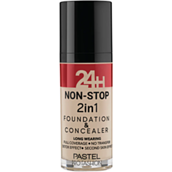 Tonal Krem Pastel Profashion 24H Non-Stop 2in1 Foundation & Concealer 601