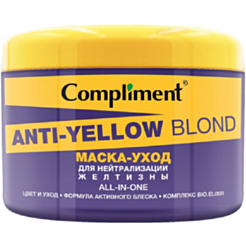 Маска для волос Compliment Anti Yellow