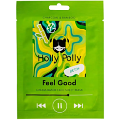 Parça Üz Maskası Holly Polly Feel Good Kömür Və Bambuk Ekstraktı Detoks 22 qr