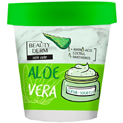 Bədən skrabı-sufle Beautyderm aloe vera 190 ml