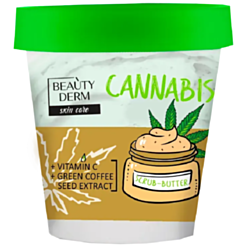 Bədən skrabı-yağ Beautyderm cannabis 250 qr