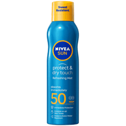 Günəşdən Qoruyucu Təravətləndirici Sprey Nivea Sun Müdafiə və Sərinləmə Spf 50+ 200 ml