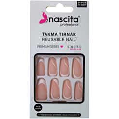 Taxma Dırnaqlar Nascita Stiletto French Matt