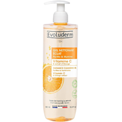 Üz Yuma Geli Evoluderm Vitamin C Təmizləyici 500 ml