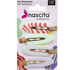 Заколки для волос Nascita Светлые оттенки 4 шт.