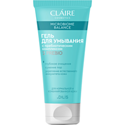 Üz Yuma Üçün Krem-Gel Claire Microbiome Balance Quru Və Həssas Dəri 150 ml