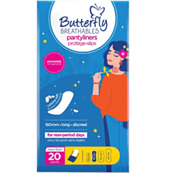 Ежедневные прокладки Butterfly Breathable Panty Liners Maxi Thick 20 шт