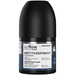 Roll On Antiperspirant Kişilər Üçün So!Flow Aloe Üzüm Və Səndəl Ağacı Ətri 50 ml