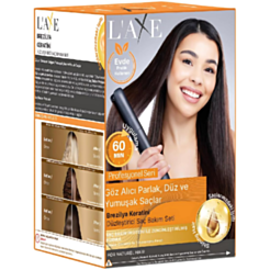 Zədələnmiş Saçlar üçün Braziliya Keratini Laxe Professional Düzləşdirici Saç Baxım Dəsti