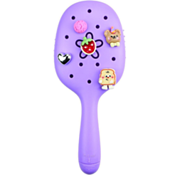 Расчёска Nascita С насадкой Фиолетовая