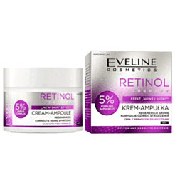 Üz Üçün Krem-Ampula Eveline Retinol Therapy Yaşlanmaya Qarşı 50 ml