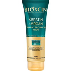 Saç Üçün Krem Bioxcin Keratin və Arqan Bərpaedici 250 ml
