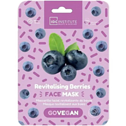 Parça Üz Maskası Idc Institute Go Vegan Qırmızı Meyvələr 23 qr