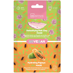 Parça Üz Maskası Idc Institute Go Vegan Duo Çəhrayı Gil Və Papaya 12 qr