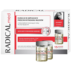 Saç Serumu Farmona Radical Med Qadınlar Üçün Saç Tökülməsinə Qarşı 15 x 5 ml