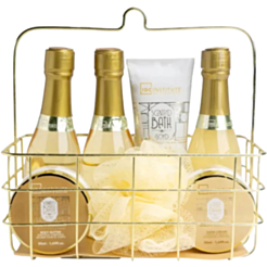 Подарочный набор IDC Scented Bath Gold Корзина 7 предметов