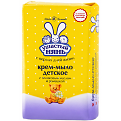Uşaq Üçün Krem Sabun Uşastıy Nyan Zeytun Yağı Və Çobanyastığı 90 gr