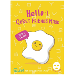 Parça Üz Maskası Quret Hello :) Friends Yumurta 25 qr