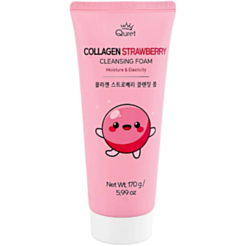 Üz Yuma Üçün Köpük Quret Kollagen Çiyələk 170 ml