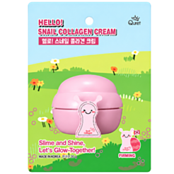 Üz Kremi Quret Hello! Kollagen Və İlbiz Şirəsi 40 qr