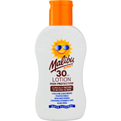 Uşaqlar Üçün Günəşdən Qoruyucu Losyon Malibu Kids Suya Davamlı Spf 30+ 200 ml