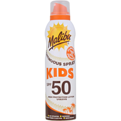 Uşaqlar Üçün Günəşdən Qoruyucu Losyon-Sprey Malibu Kids Suya Davamlı Spf 50+ 175 ml