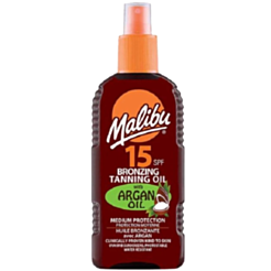 Sprey-Yağ Qaralma Üçün Malibu Arqan Yağı Spf 15+ 200 ml