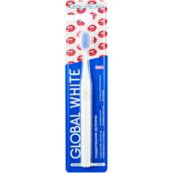 Diş Fırçası Global White Medium Ağ