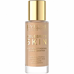 Makiyaj Üçün Çoxfunksiyalı Baza Eveline Celebrity Skin Universal Tan 4-ü 1-də Parıltılı 02N