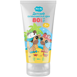 Günəşdən Qoruyucu Krem Mini Me 0+ Uşaqlar Üçün Spf 80+ 100 ml