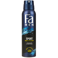 Sprey Dezodorant Kişilər Üçün Fa Sport 150 ml