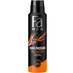 Sprey Dezodorant Kişilər Üçün Fa Dark Passion 150 ml